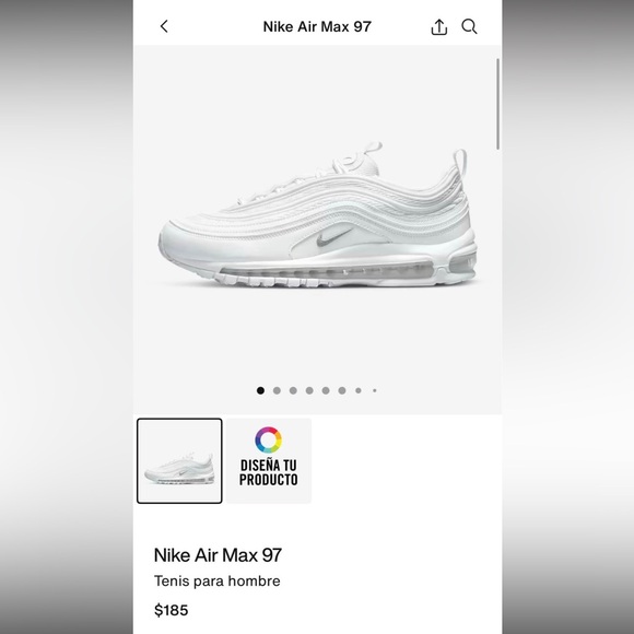 Nike Men's Air Max 97 Sneakers - Picture 7 of 7